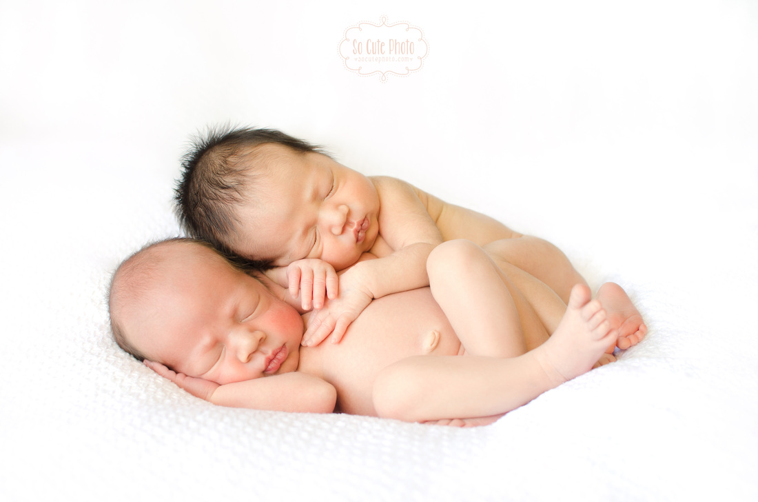 Morgan Hill Newborn Photography Twins