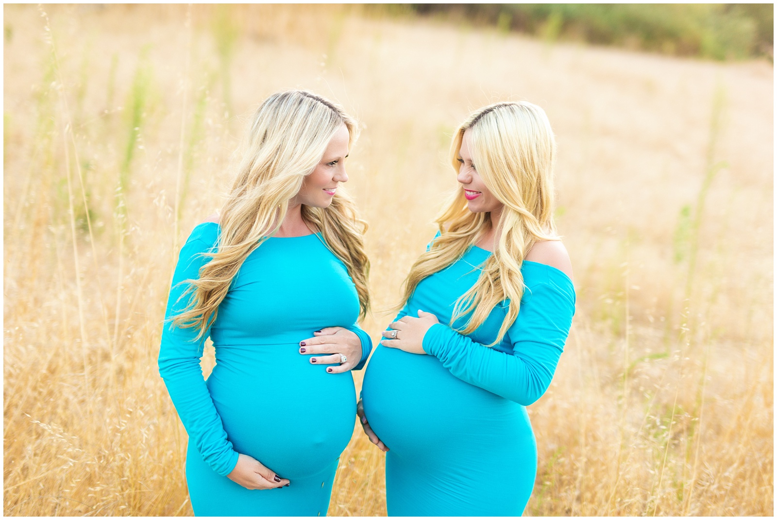 Monterey Maternity Photography, Twin Cousins
