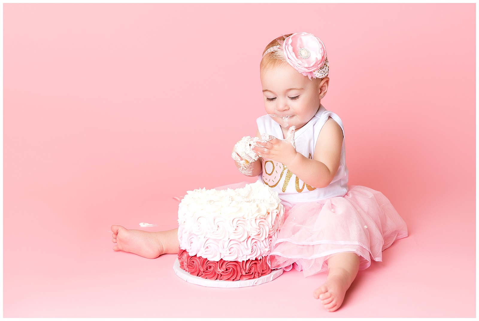 Newborn, baby, cake, cakesmash
